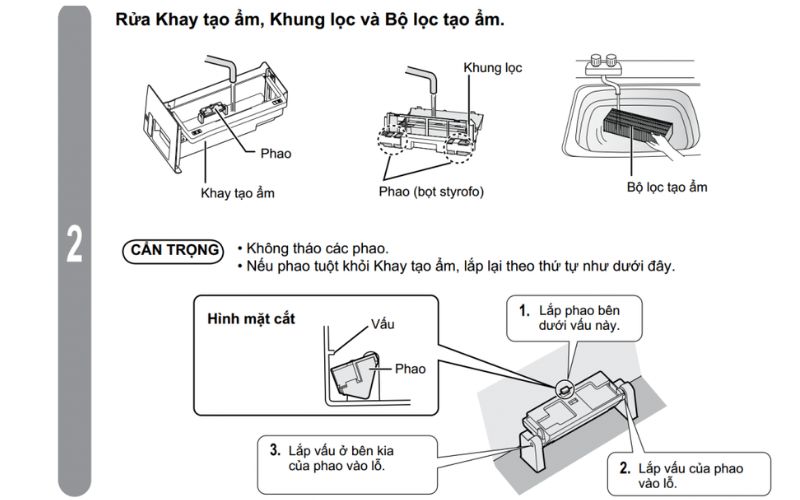 Vệ sinh máy lọc không khí Sharp