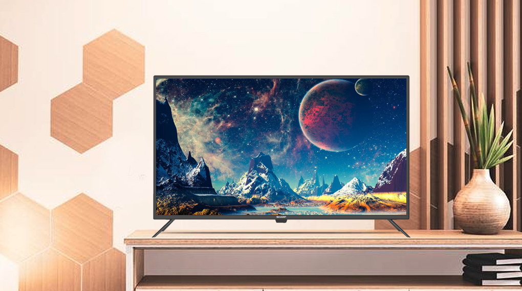 Android Tivi Sharp 42 inch 2T-C42EG2X - Tổng quan thiết kế