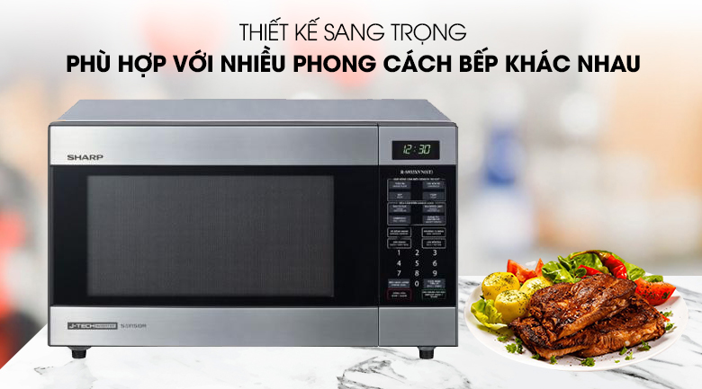 Lò vi sóng Sharp R-S933XVN(ST) 32 lít sang trọng