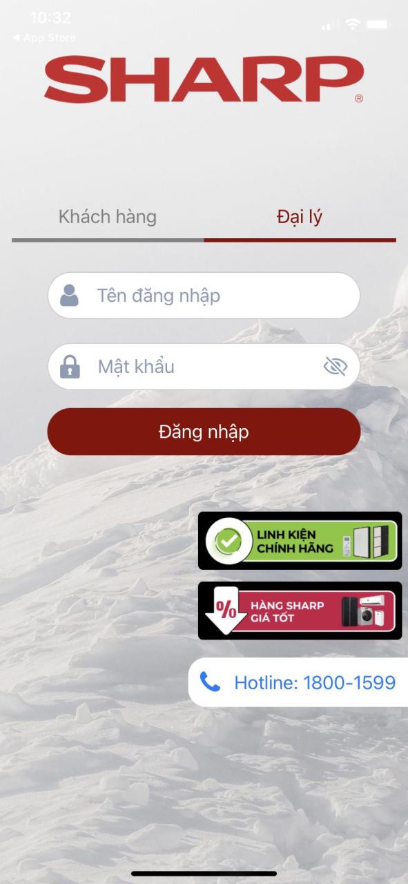 Kích Hoạt Bảo Hành Sharp Qua App 2