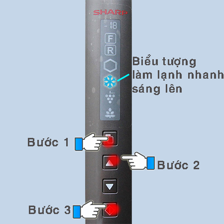 Chọn các chế độ vận hành