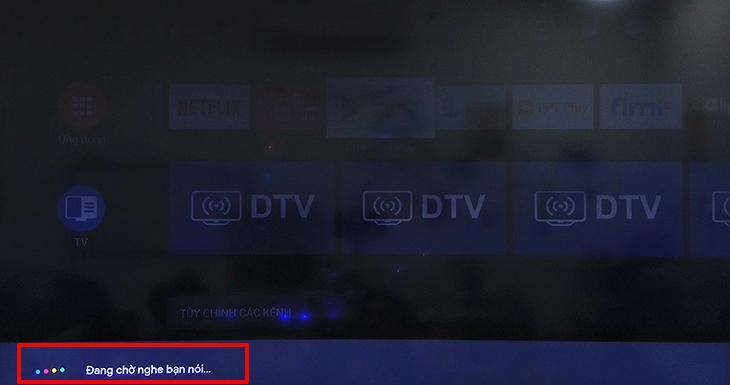 Cách tìm kiếm giọng nói bằng tiếng Việt trên Android tivi Sharp 2018